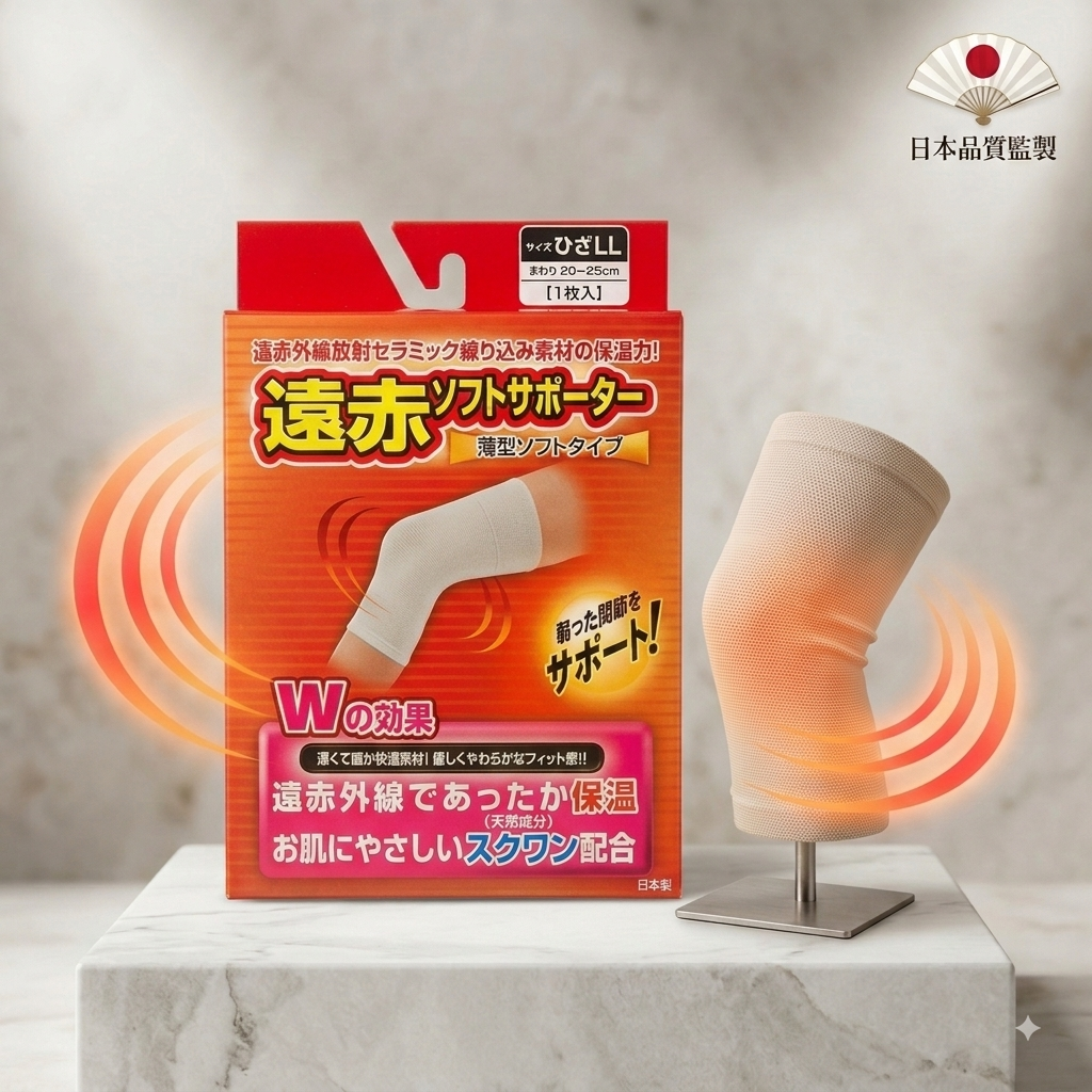 日製遠紅外線保暖護膝