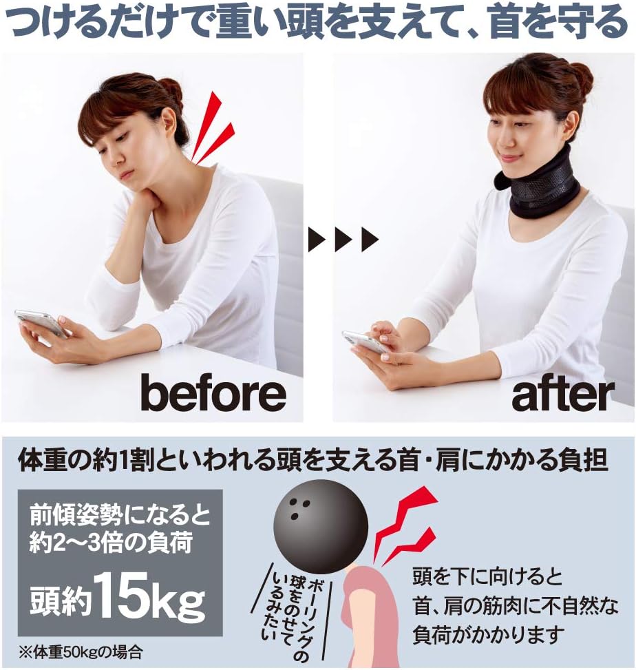 日本Alphax護頸椎紓壓支撐帶