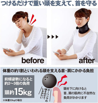 日本Alphax護頸椎紓壓支撐帶