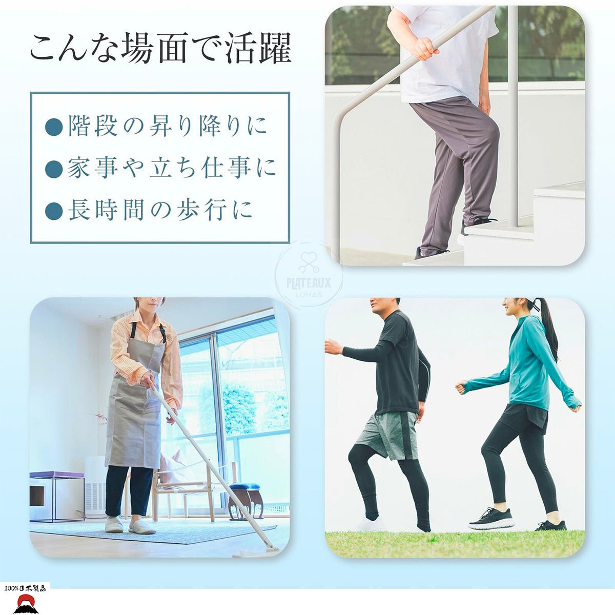 product_nCOMO日本製足部舒適透氣護膝(1對)| 膝圍約30 - 45cmCOMO日本製足部舒適透氣護膝(1對)| 膝圍約30 - 45cmCOMO日本製足部舒適透氣護膝(1對)| 膝圍約30 - 45cmCOMO日本製足部舒適透氣護膝(1對)| 膝圍約30 - 45cmCOMO日本製足部舒適透氣護膝(1對)| 膝圍約30 - 45cmame - 東瀛本物 PLJ BY PLATEAUX